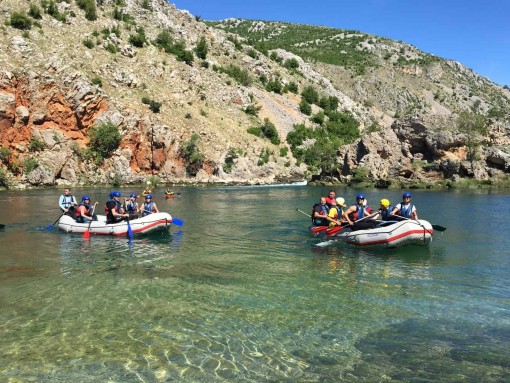 ONE DAY TOUR - RAFTING ON THE RIVER ZRMANJA